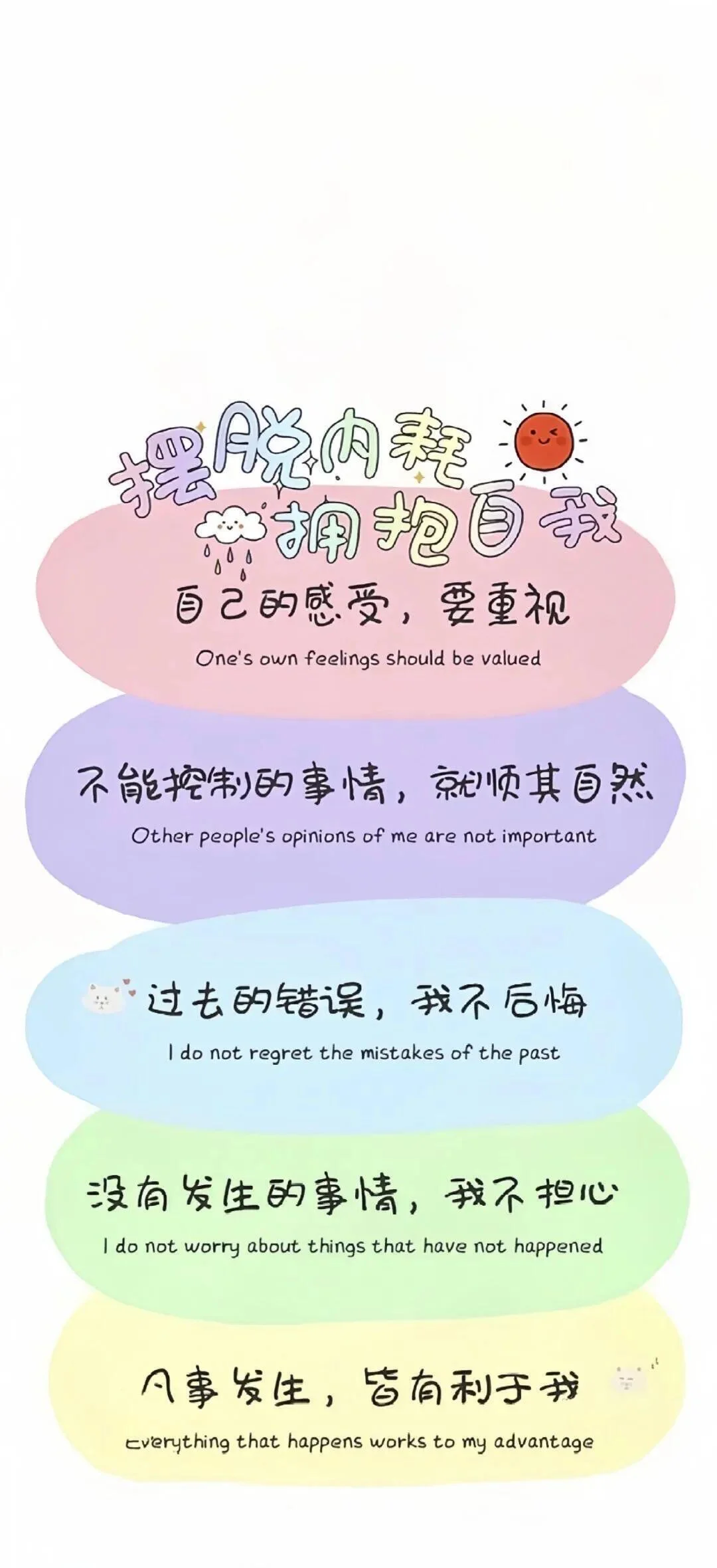 ✨治愈系壁纸合集｜温暖的文字，治愈你的心✨