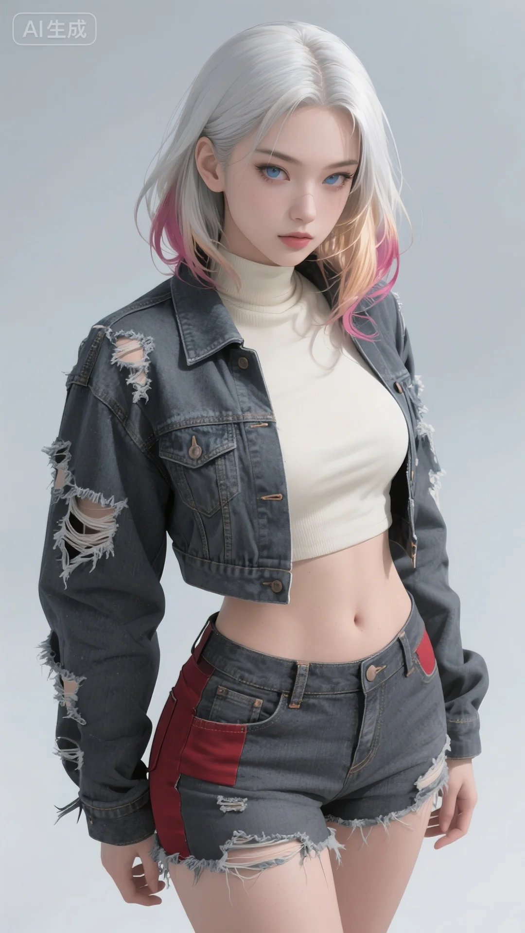 个性破洞穿搭合集💥