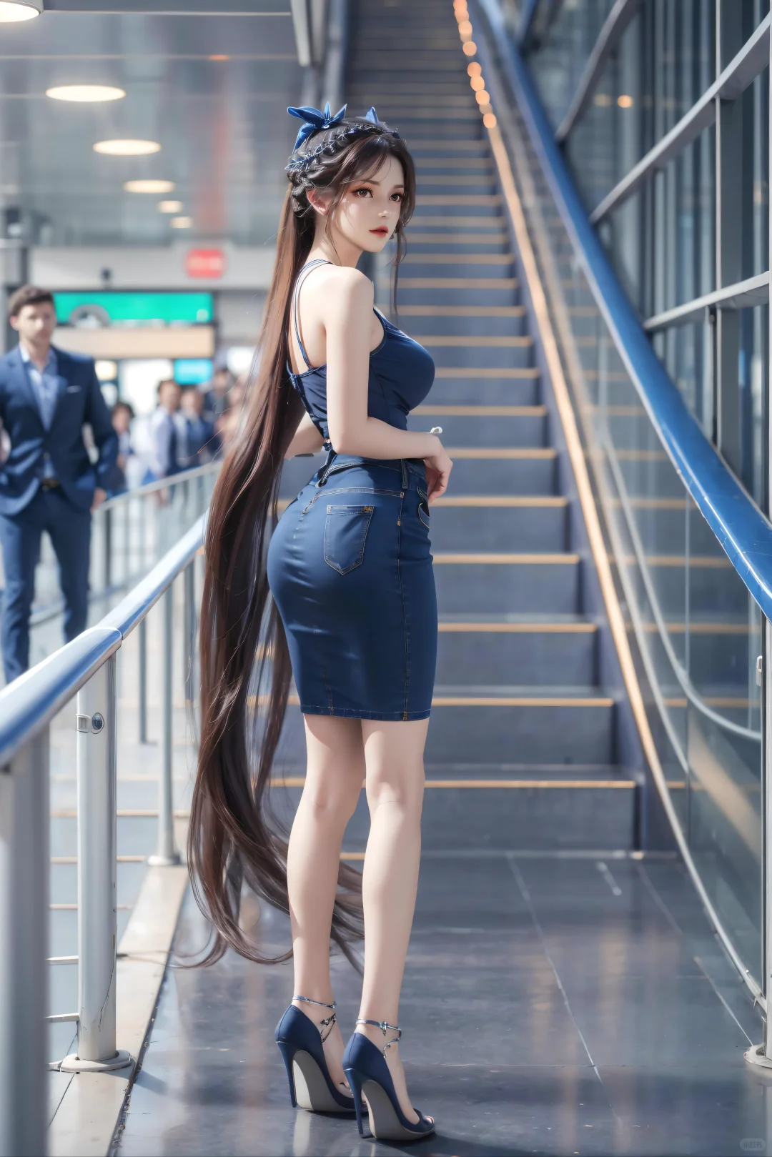 国漫女神《斗罗大陆》小舞 空姐