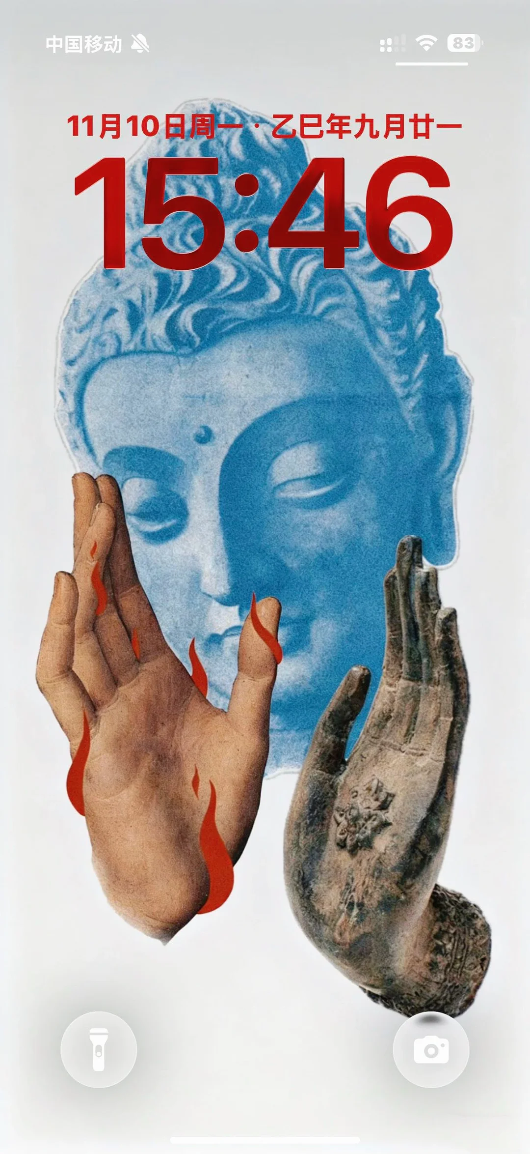 iOS26手机壁纸｜超有感觉的佛手！