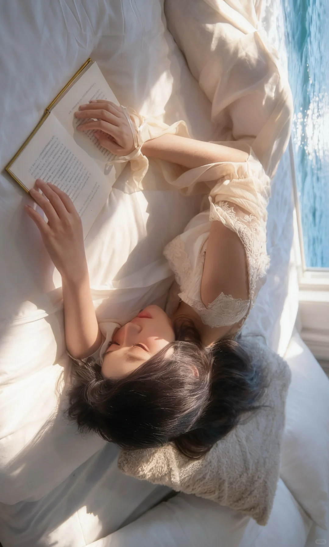 谁能拒绝在海边法式卧室里虚度时光啊🌊