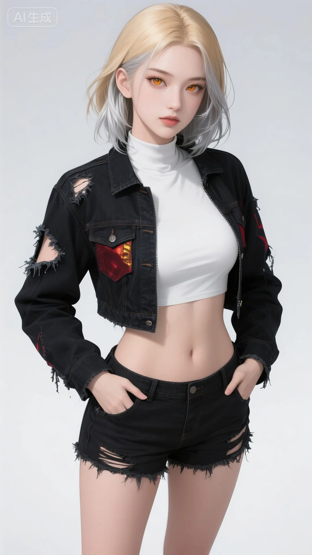 个性破洞穿搭合集💥