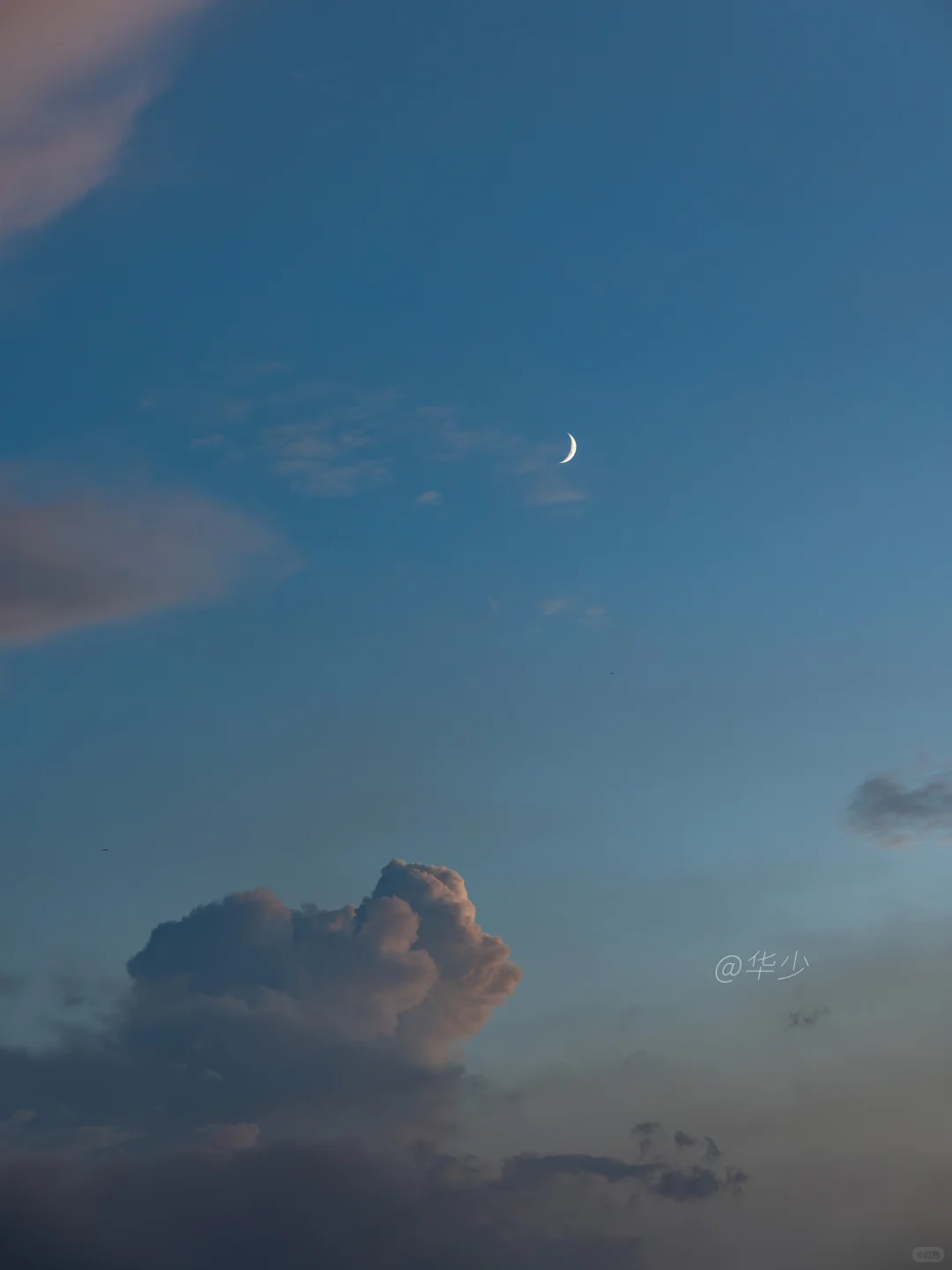 今夜的月色真美！