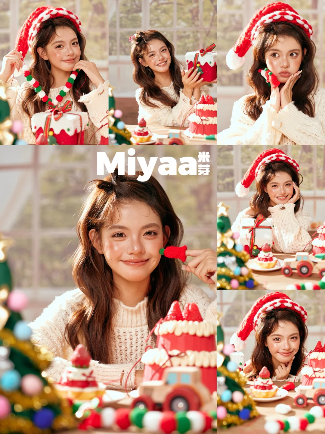 🎄圣诞少女合集来啦｜节日氛围感拉满～