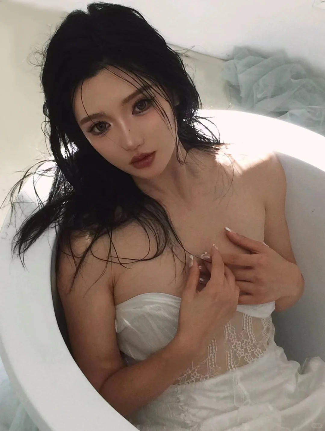 ✨氛围感拉满浴缸写真花絮✨