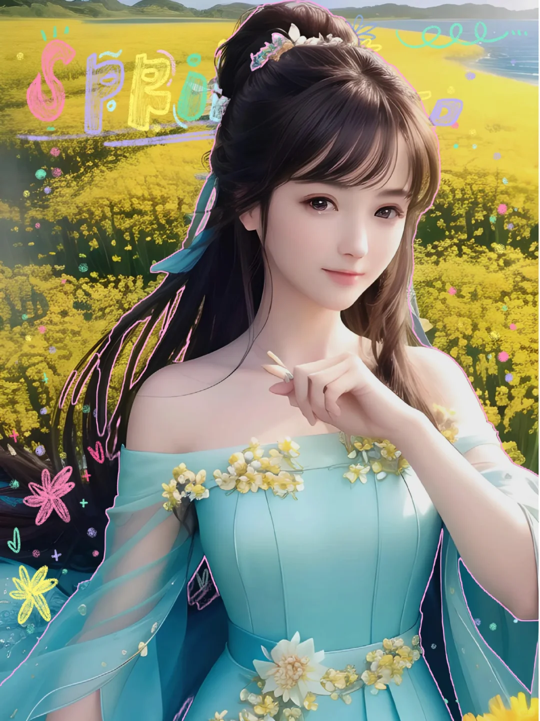 做春天里最美的女孩儿