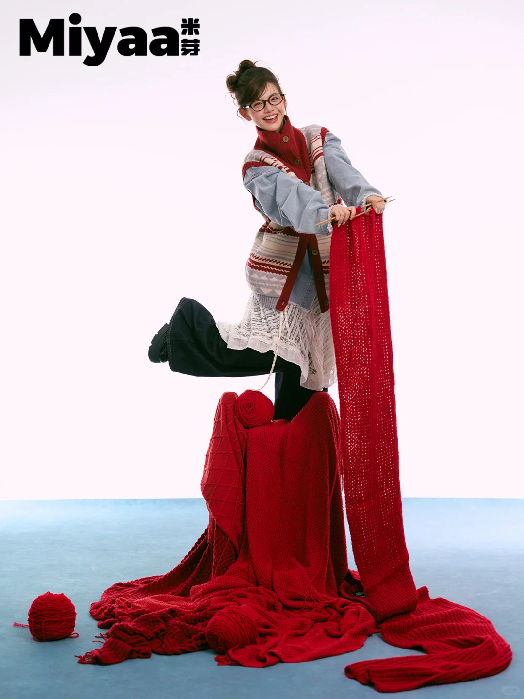 毛衣🧶➕日系🟰广州的秋冬标配！