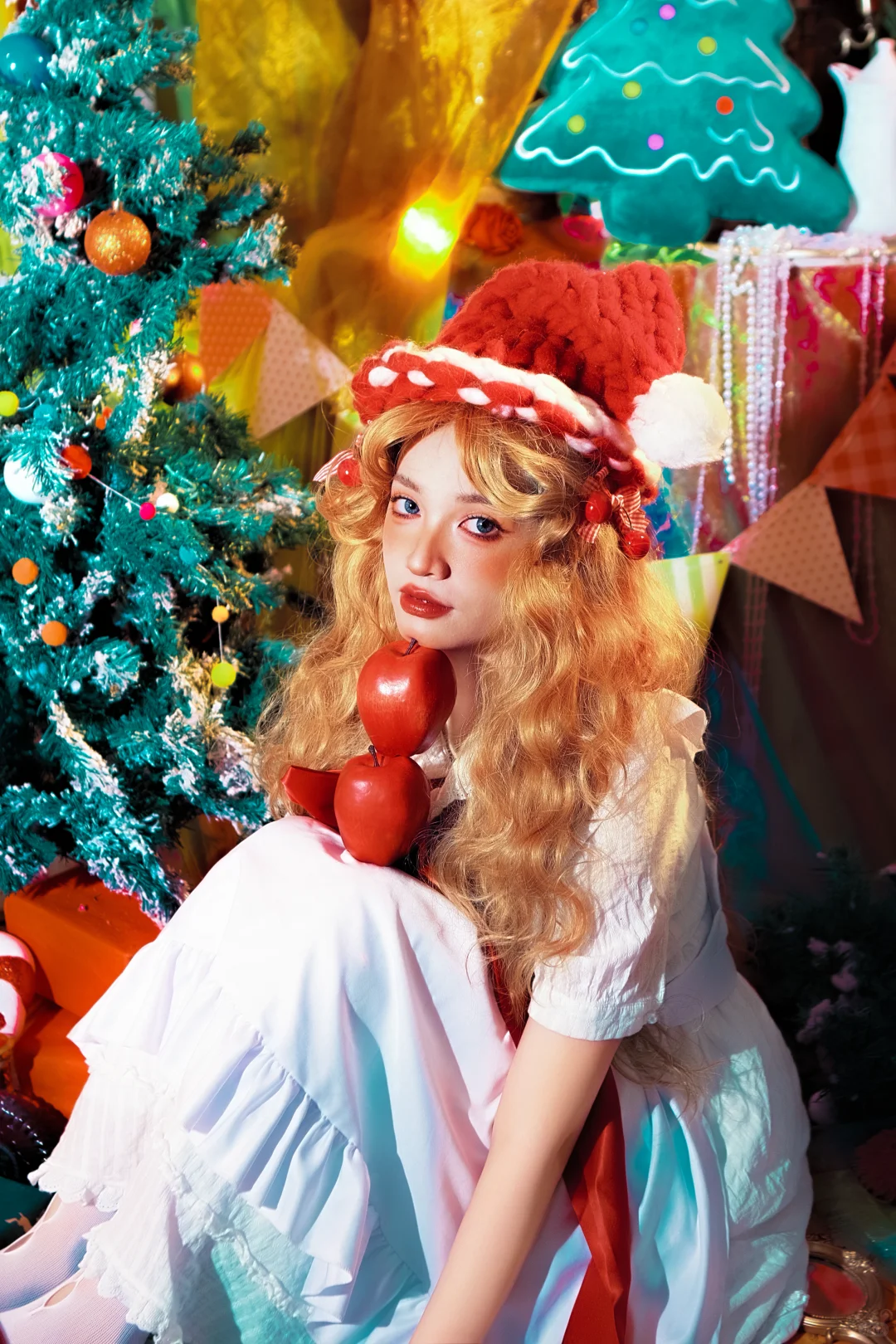 在佛山拍到了圣诞洋娃娃小手办🎄｜圣诞写真