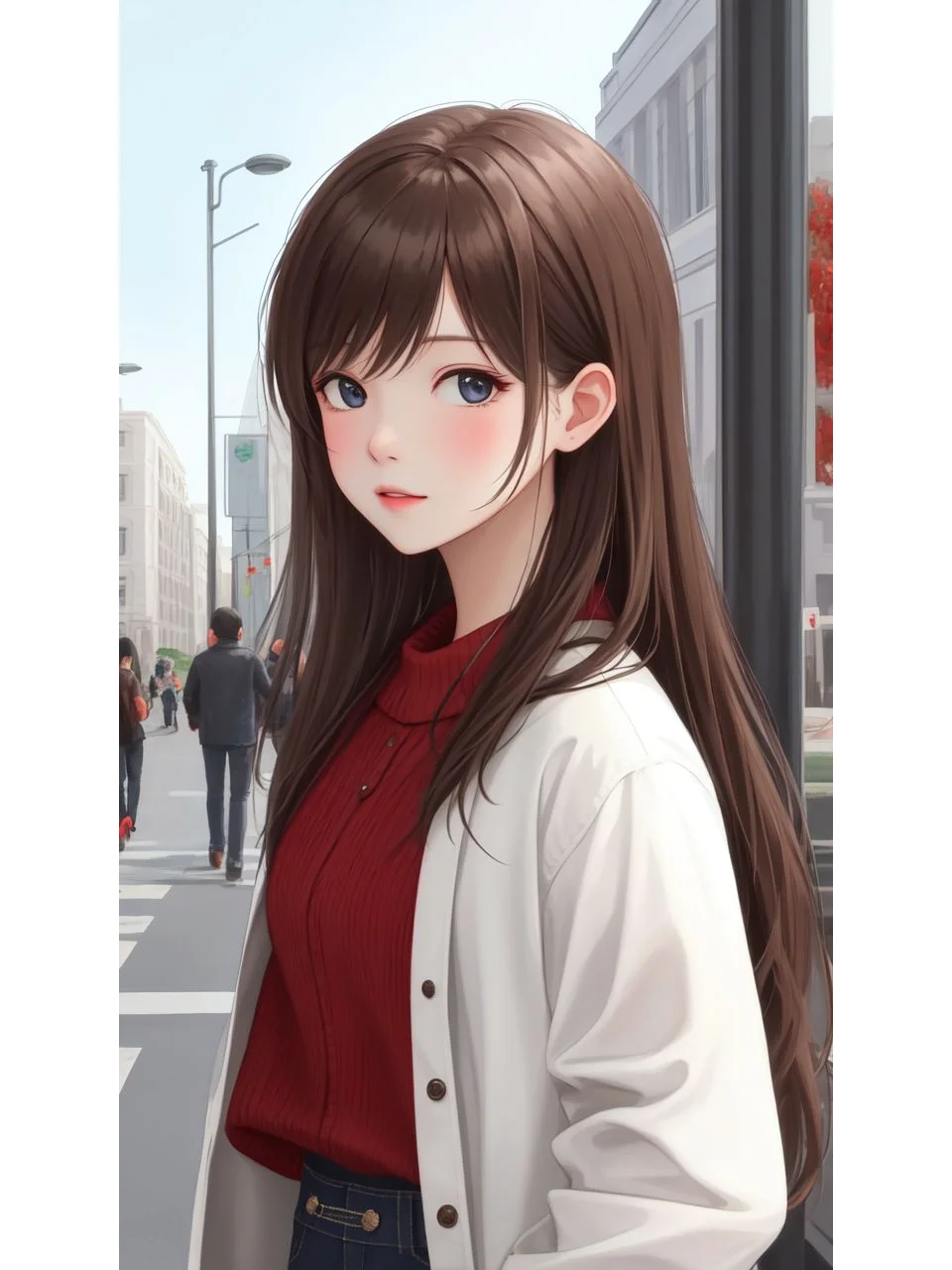 AI教你秋日美拉德穿搭｜通勤风