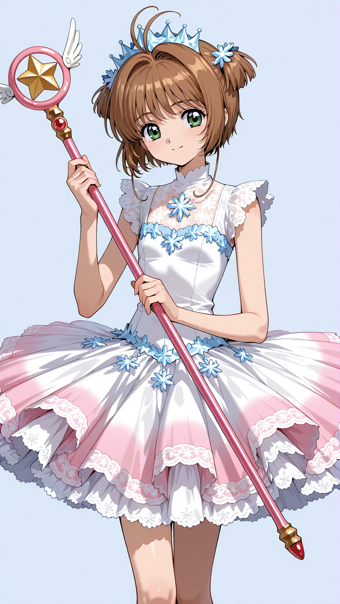 百变小樱蕾丝裙