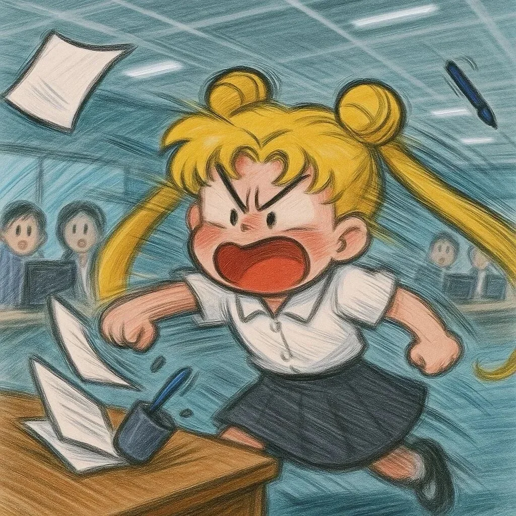 美少女系列之上班哪有不疯的 😵‍💫😵‍💫