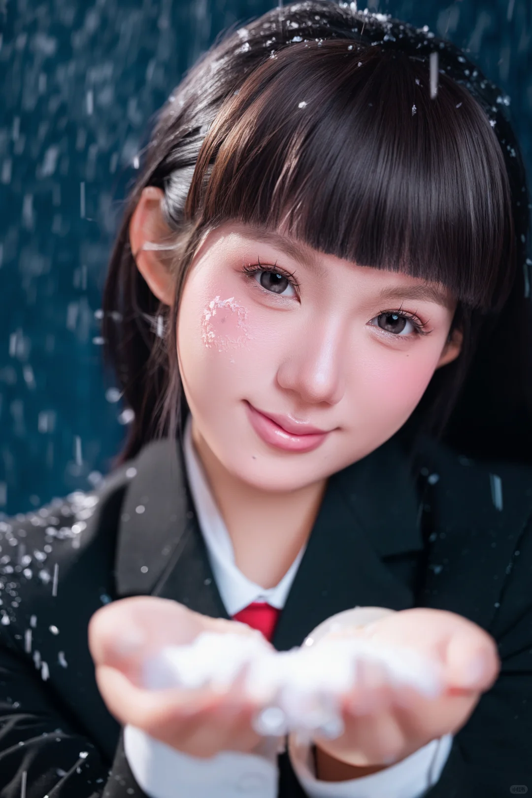 ❄️雪天与制服更配～