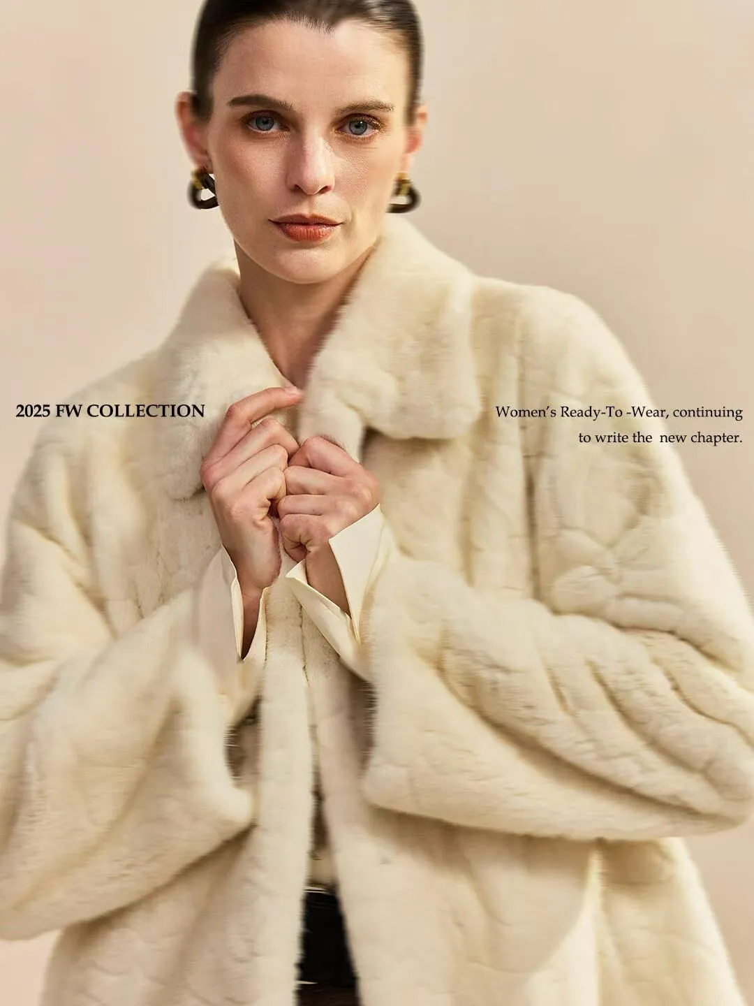 高端产品一定要选好的模特