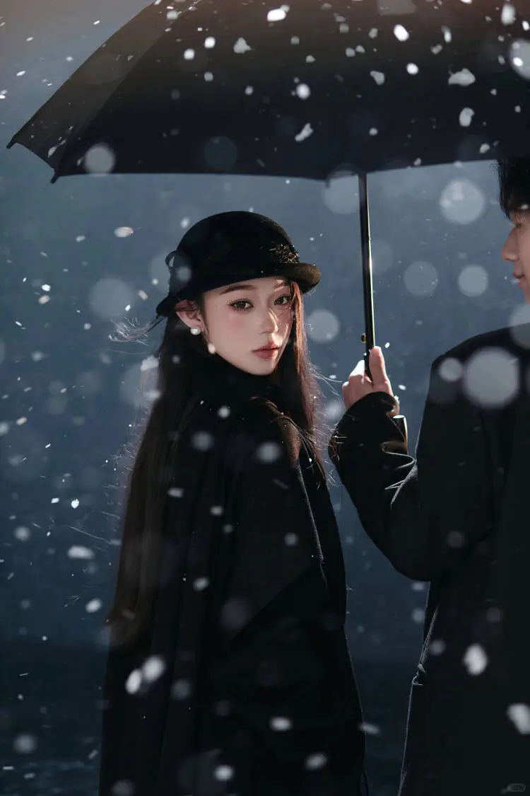 雪国恋人的写真｜把爱情帧成浪漫海报