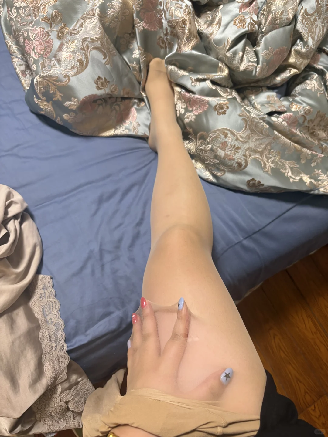 140斤✊ 买到了天花板的瘦腿美肤袜 无广🪧