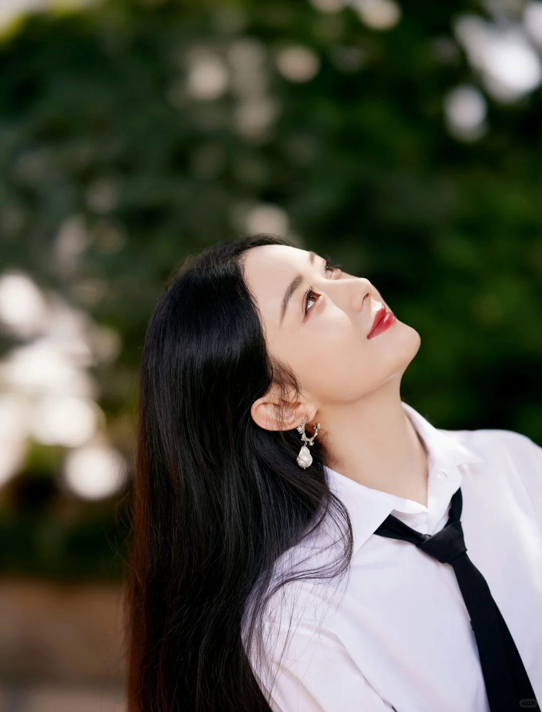 学院风赵丽颖太迷人了