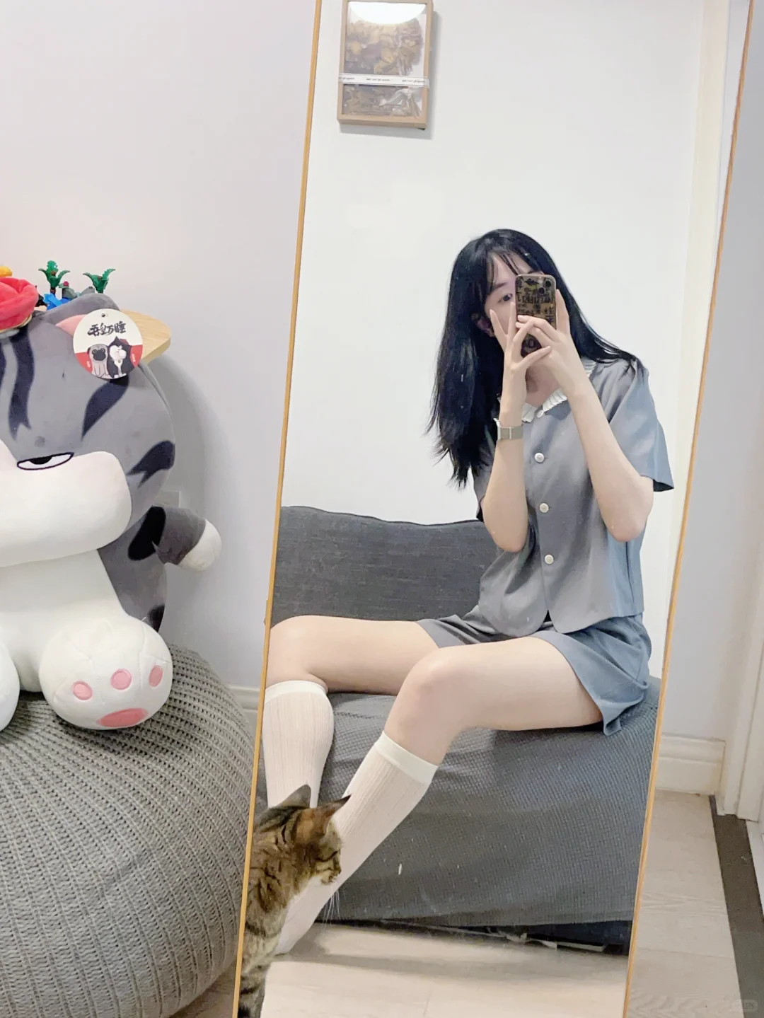 穿jk去见crush啦～