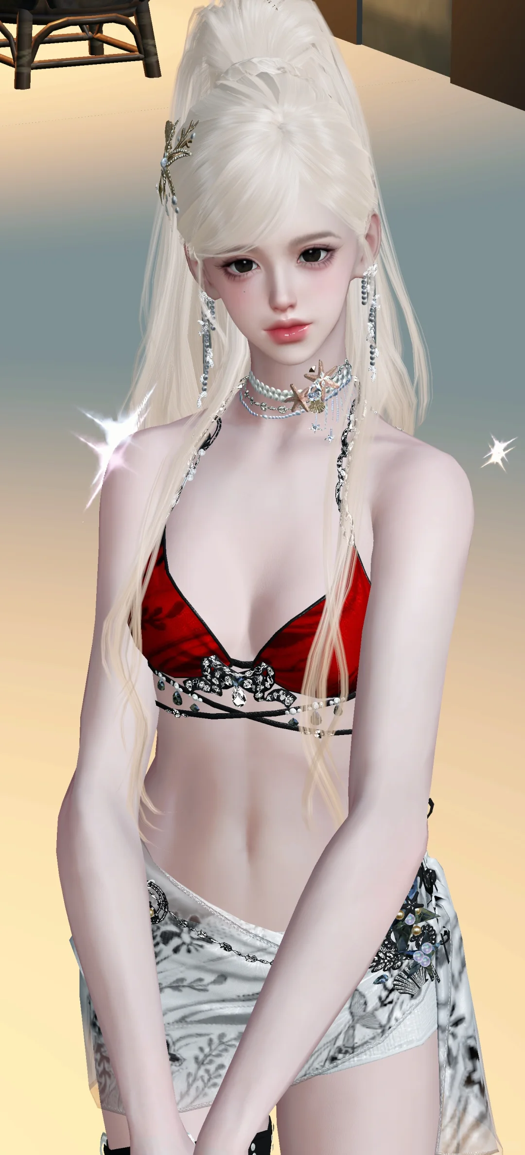 逆水寒泳衣 终于get到美了！