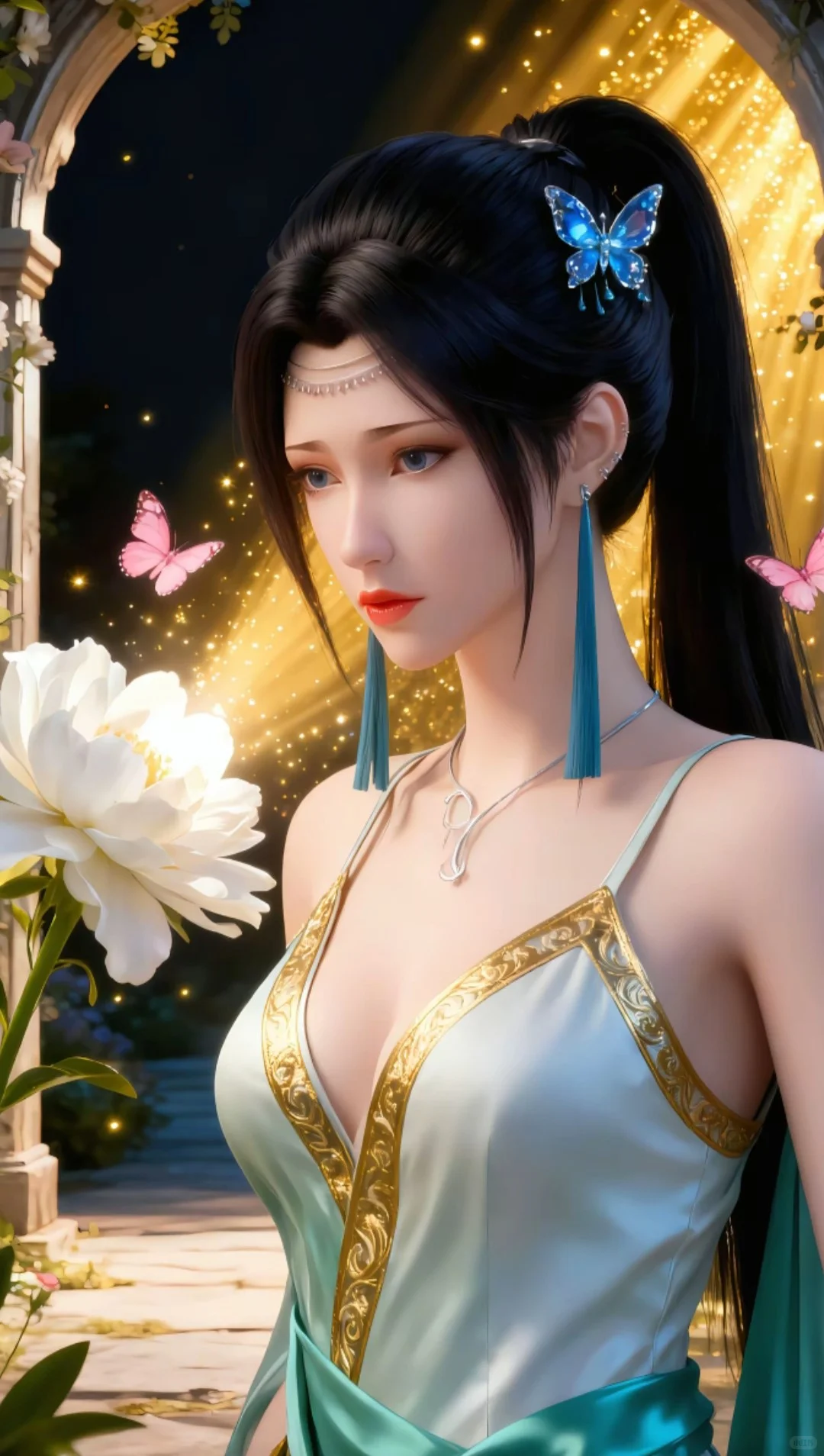 国漫女神性感穿搭对比，好身材大长腿高颜值