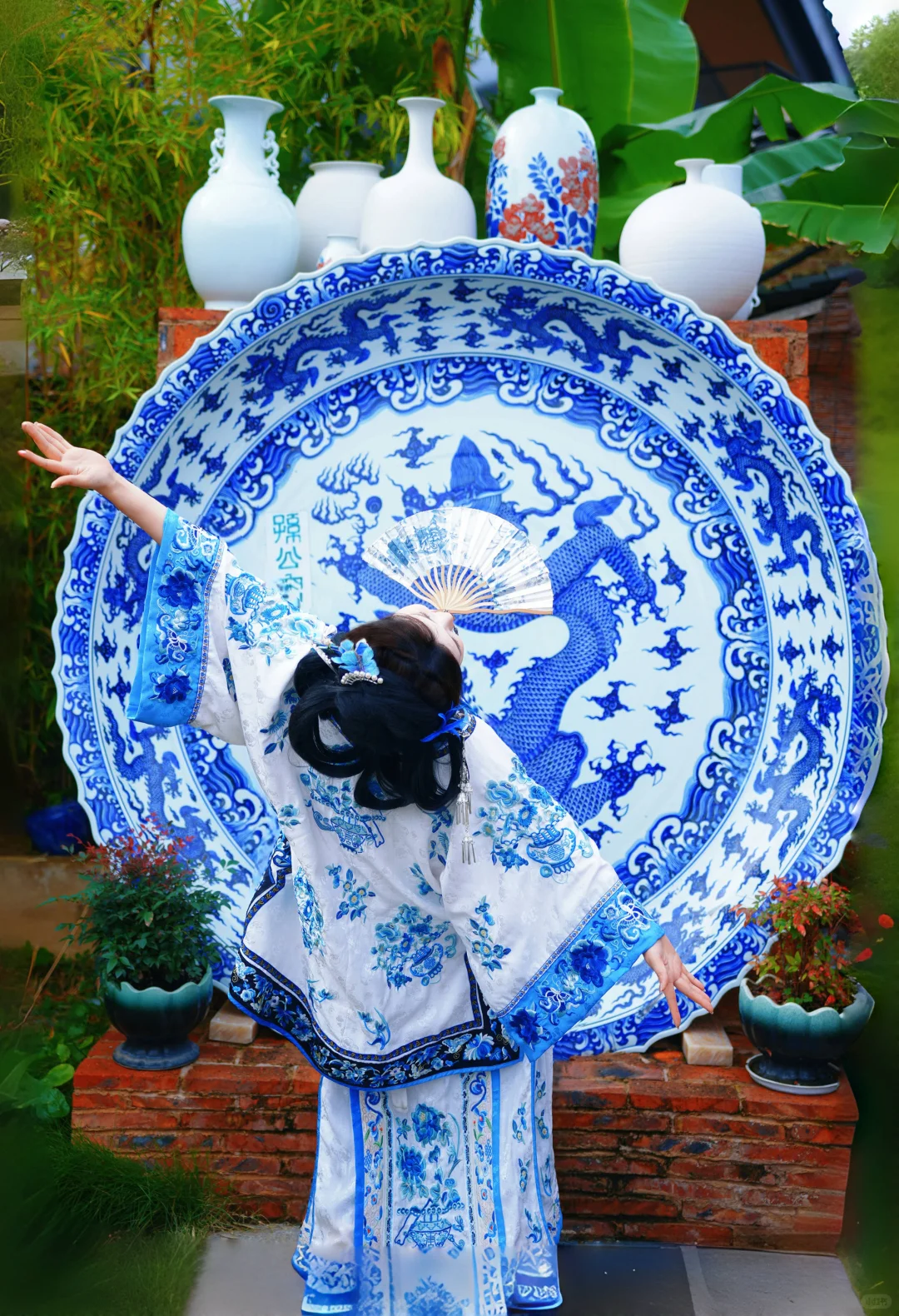 在景德镇拍到了想要的清汉女‼️