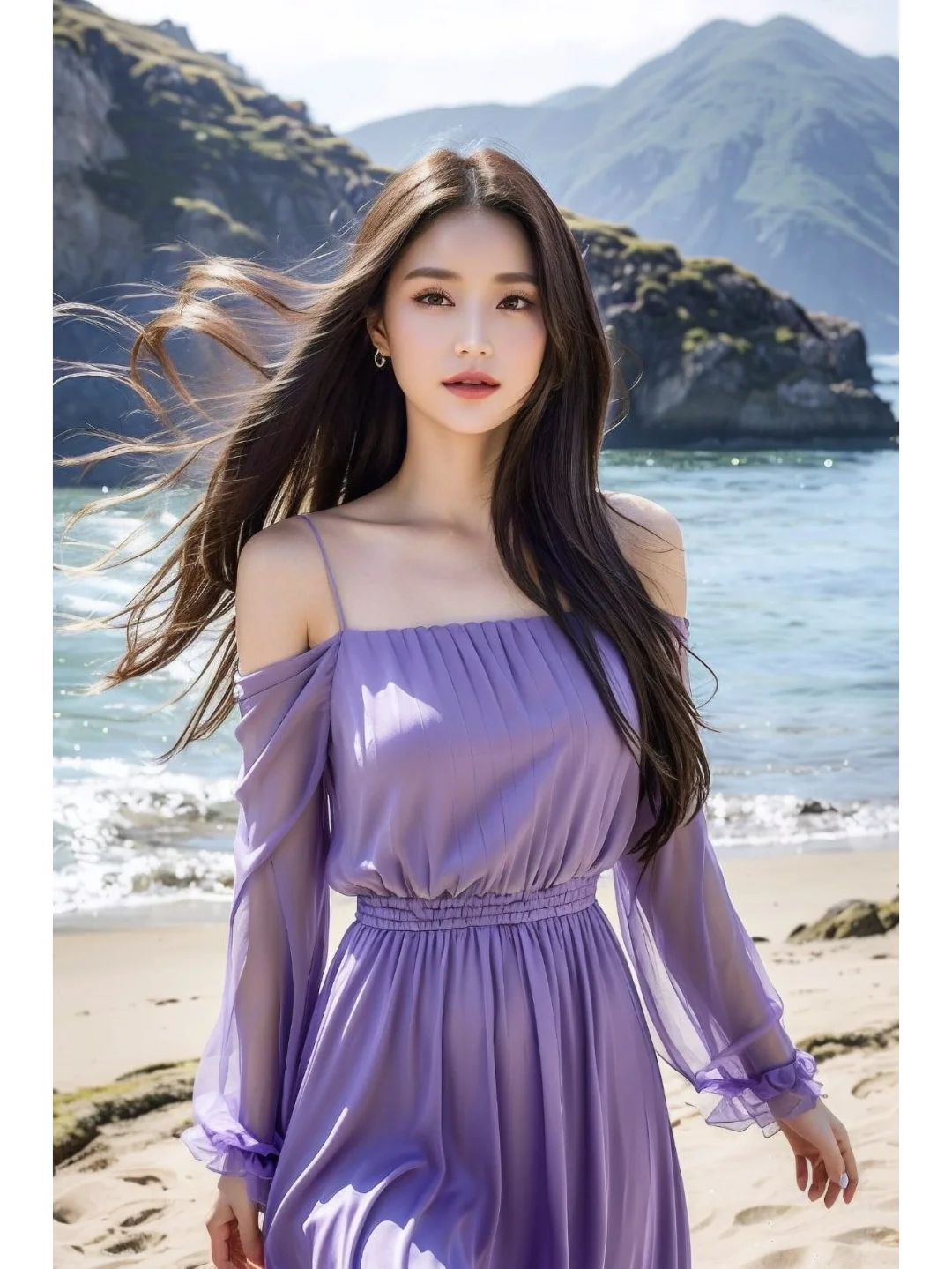 跟AI美女学日常游玩穿搭