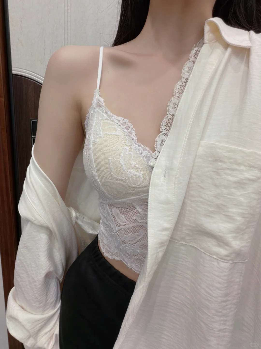 小胸入❗️法式蕾丝内衣 平胸高级纯欲风