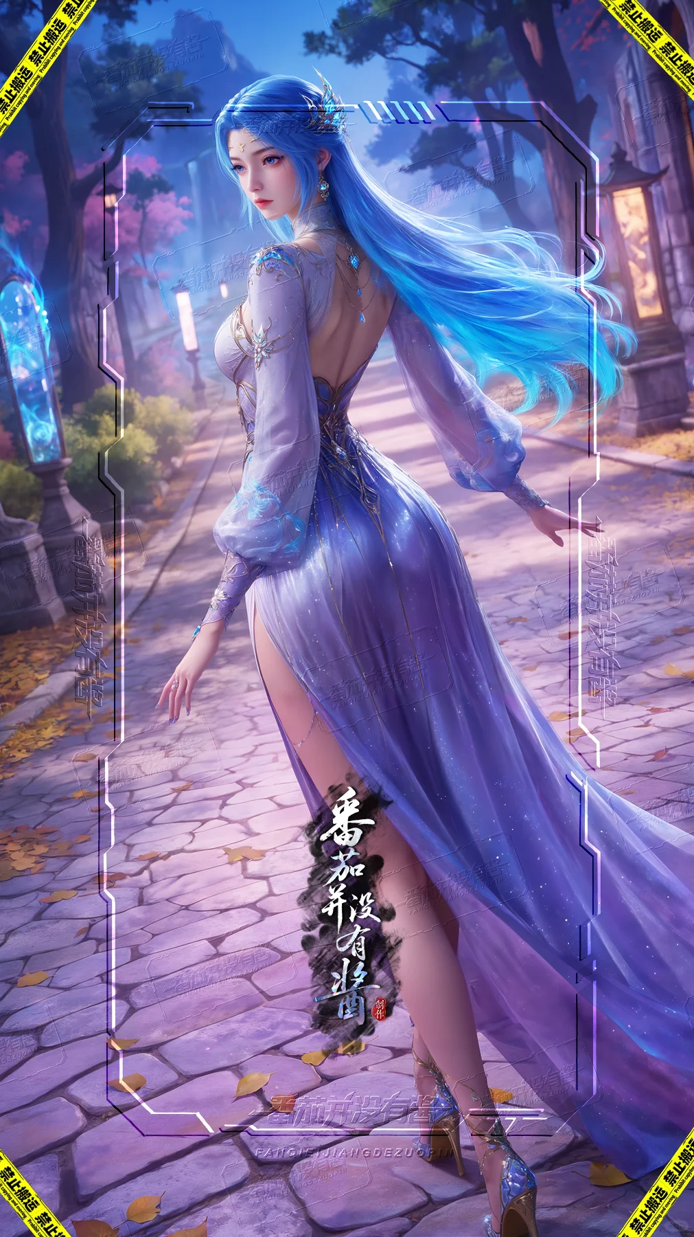 唐舞桐游玩校园-ai稿件展示