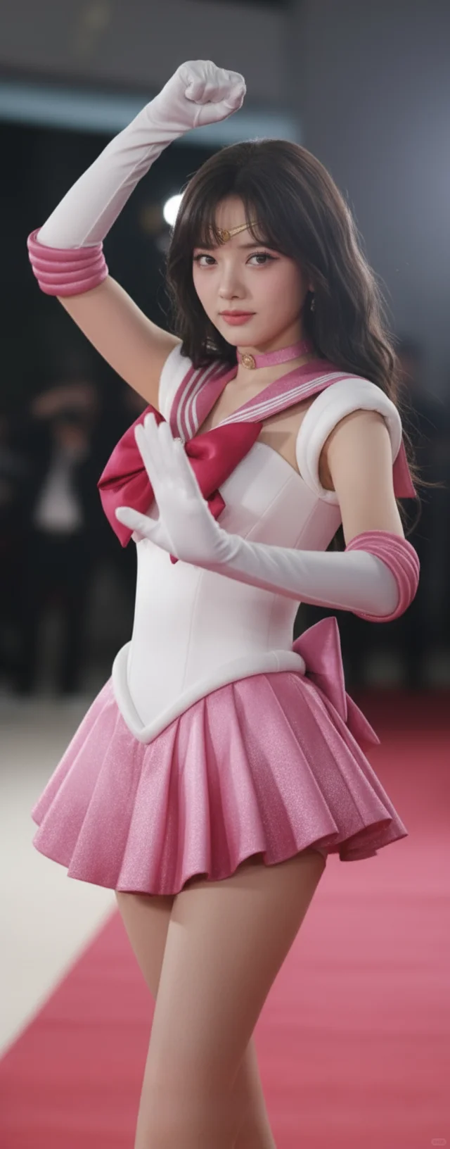 分享一组美少女们的走秀图