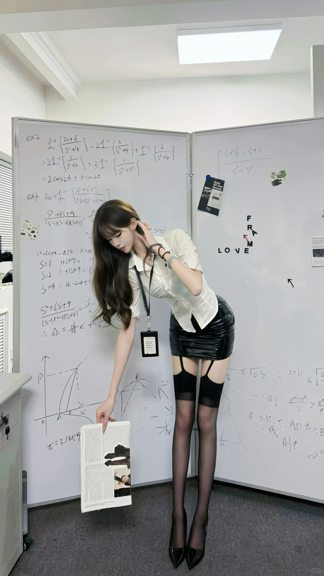 石家庄陪拍|新鲜办公室海妖风拍照姿势分享