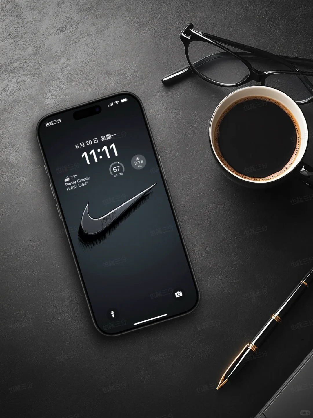 黑色系壁纸×Just do it