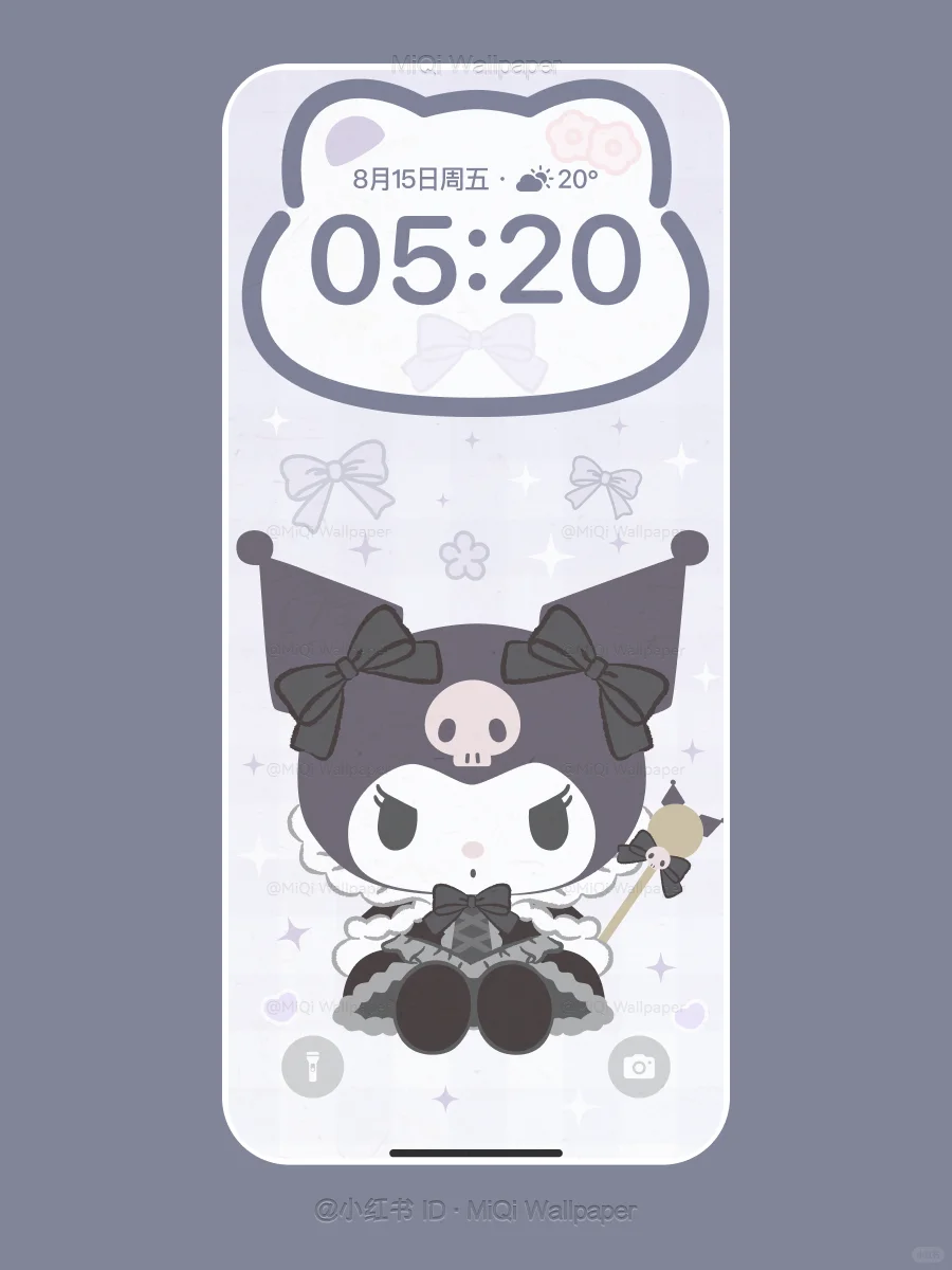 235｜可爱又迷人的酷洛米｜手机壁纸