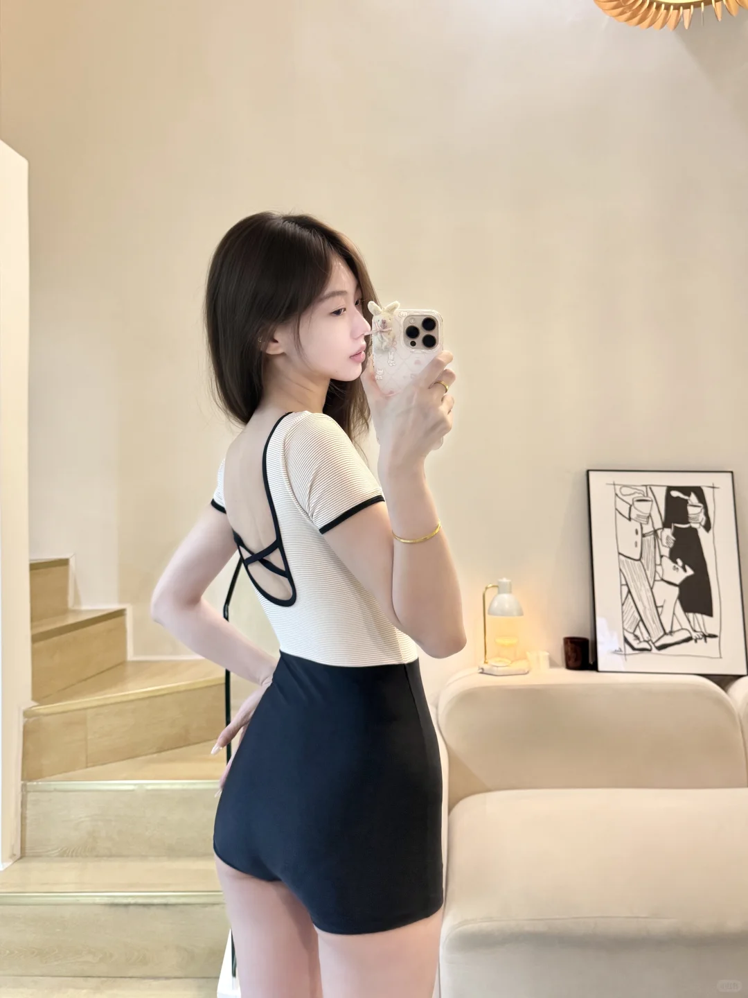 基础款泳衣竟然有这样的背！