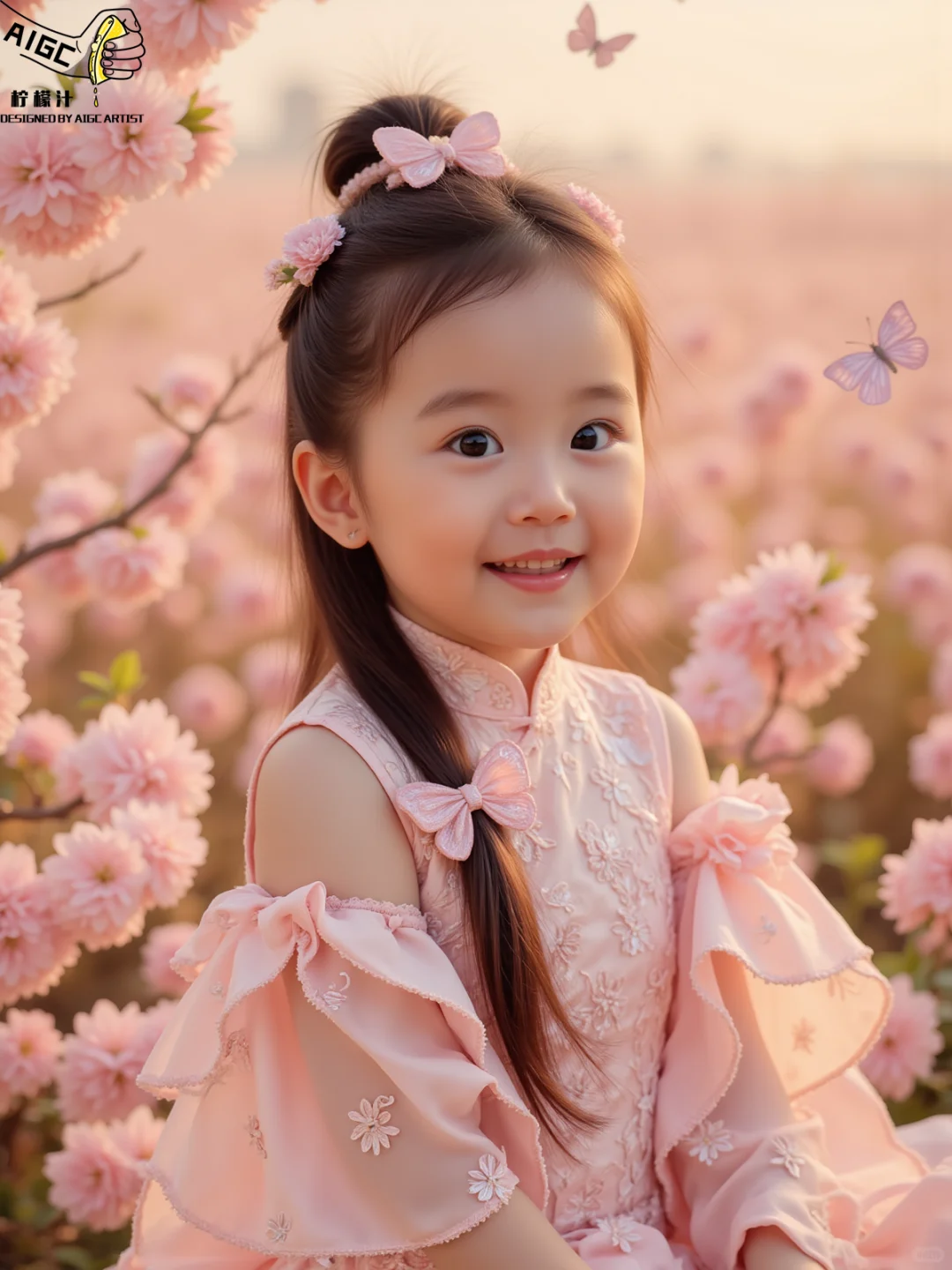 AI打造小甜妹穿搭，时尚新宠儿👗