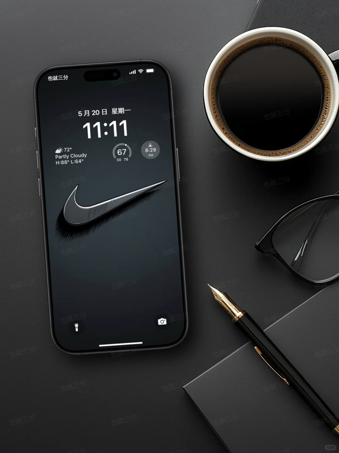 黑色系壁纸×Just do it