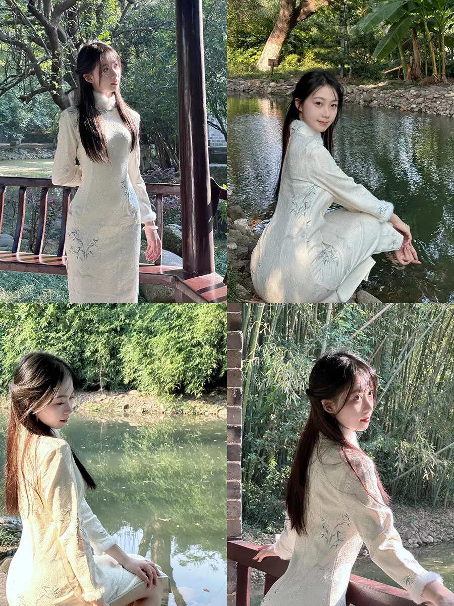 旗袍控狂喜！9款秋冬旗袍风格大赏