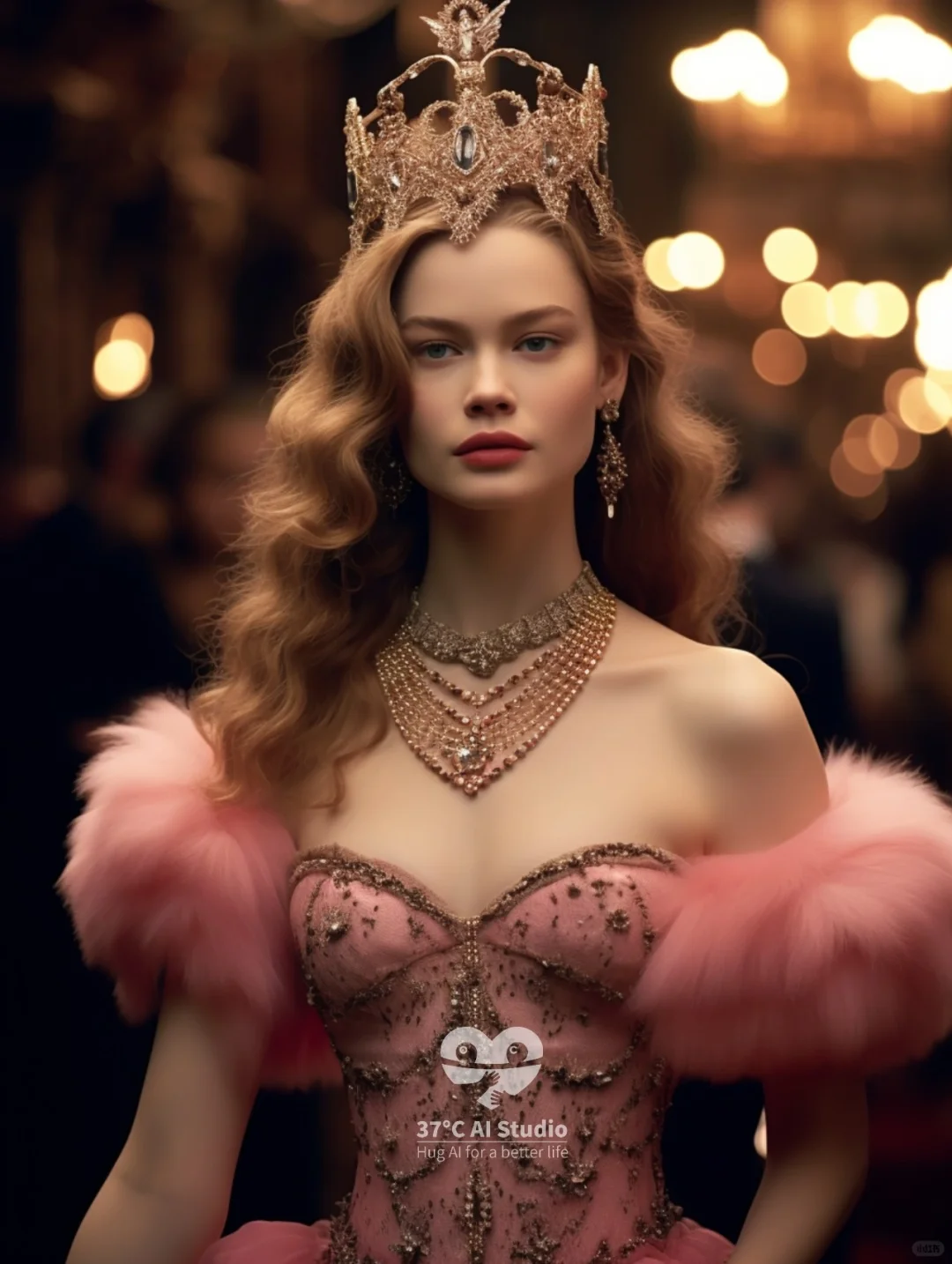 女王👸🏻风写真｜Ai美女写真midjourney