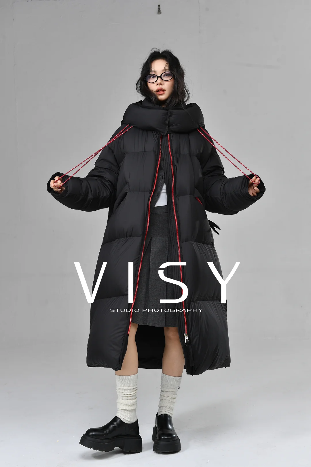 羽绒服大片｜模特这么拍更带感