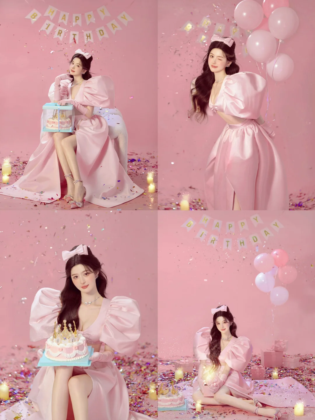 朋友圈夸爆💥的9⃣️组生日写真｜郑州写真