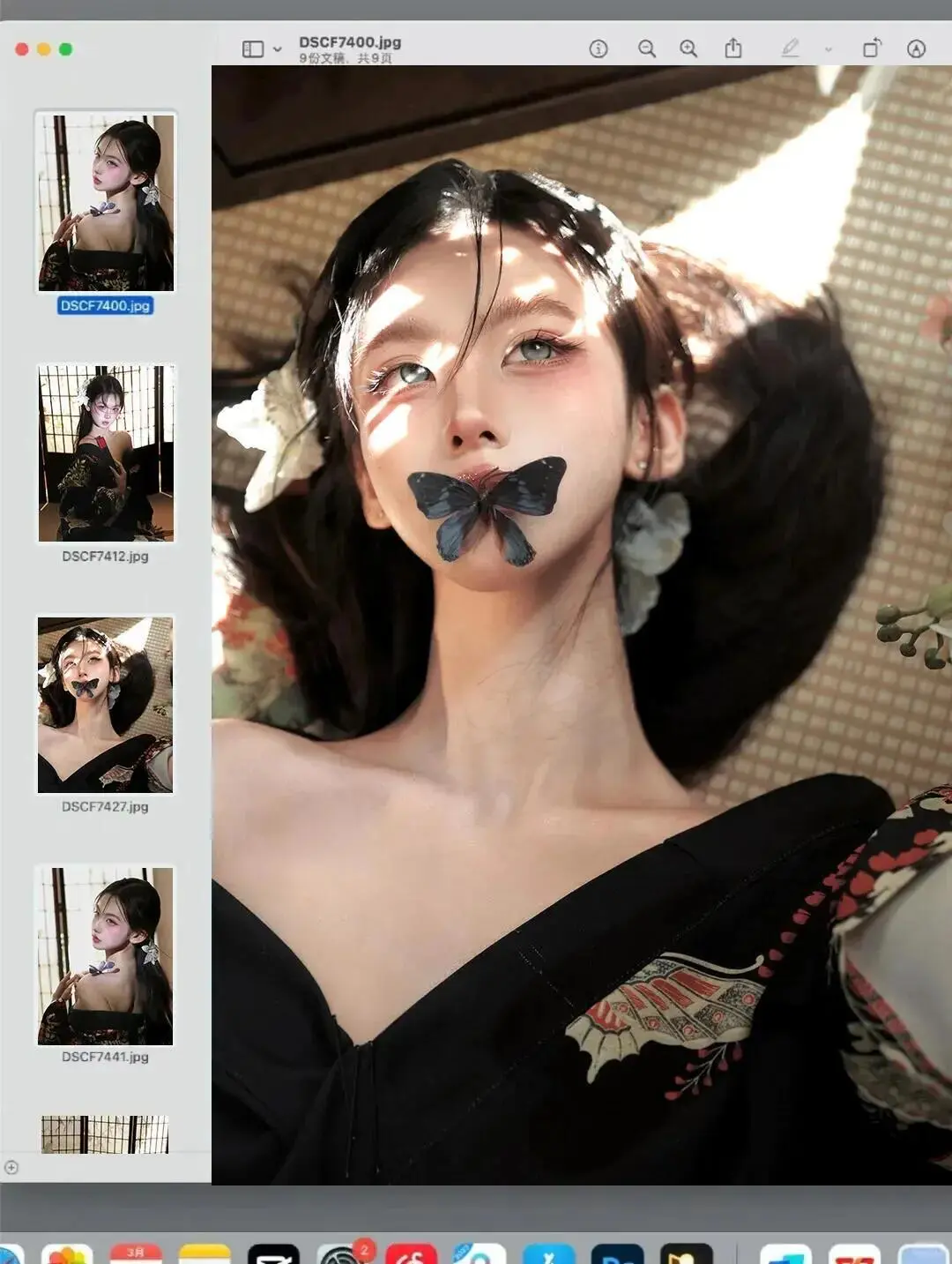 东莞超多人拍的💕恶女花魁写真⚔️美死了