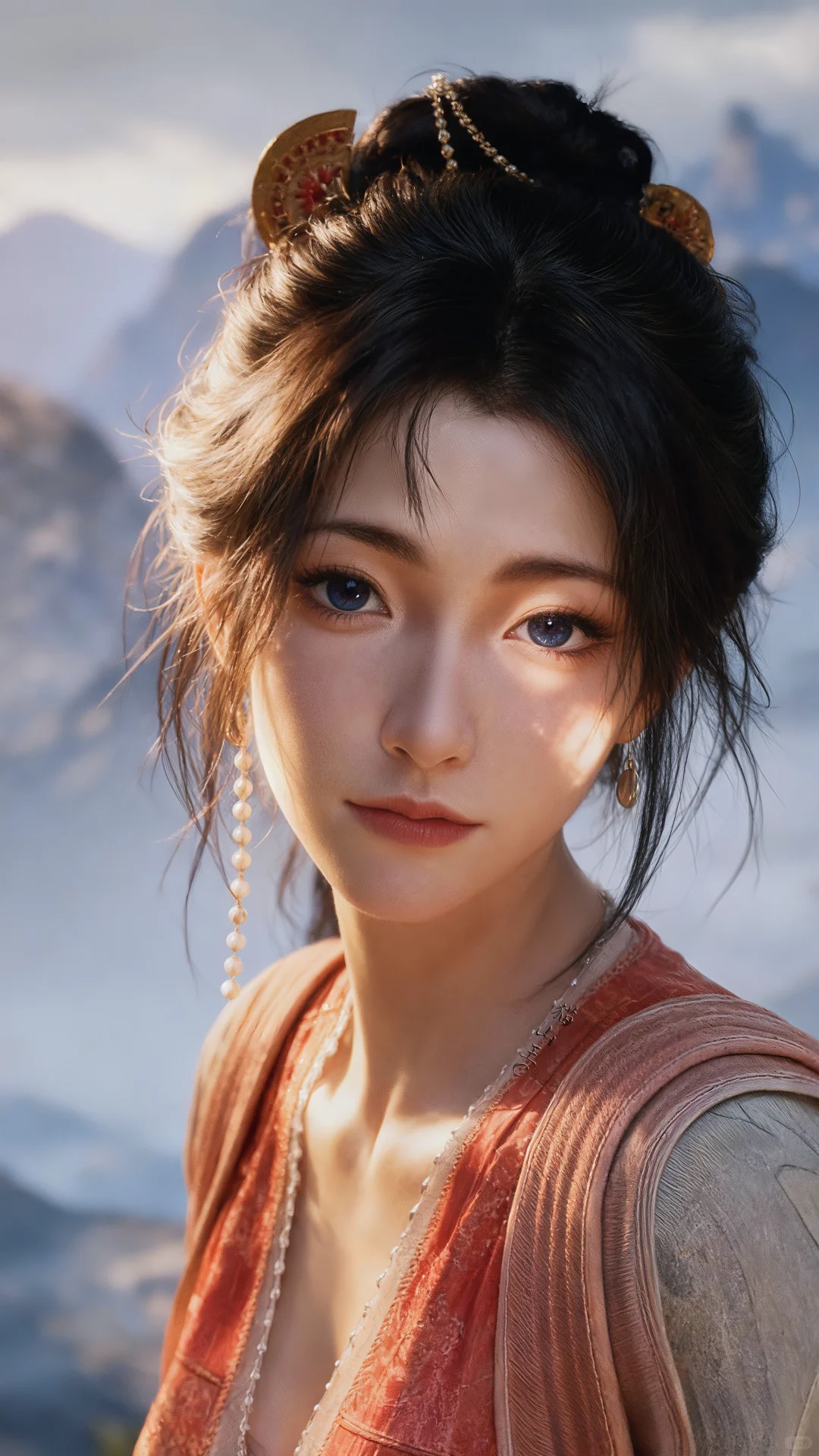 慕沛灵成为侍妾后头发都收上去了