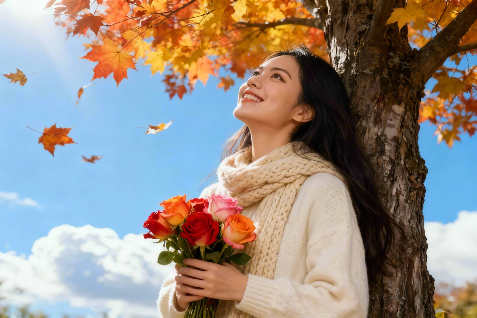 谁懂啊！用 AI 拍秋日写真(含指令欢迎返图)