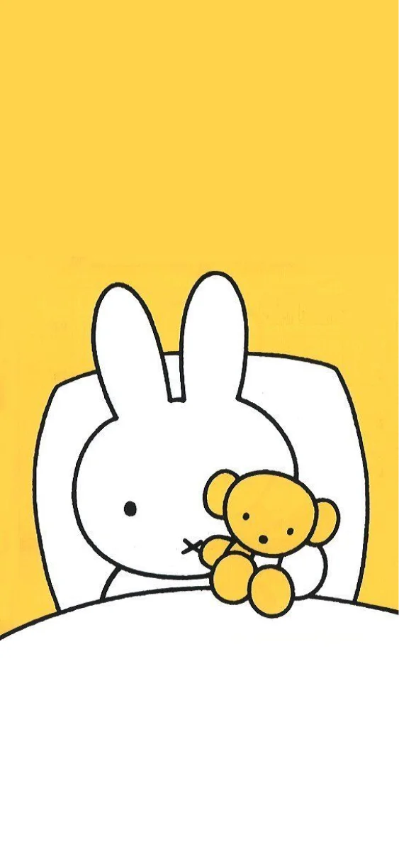 超可爱的米菲兔又来啦｜手机壁纸分享