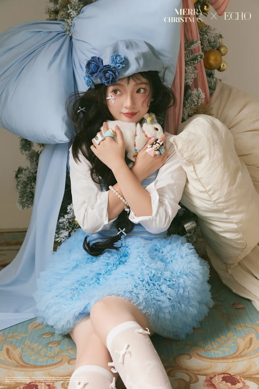 被这组圣诞写真美到了！❄️