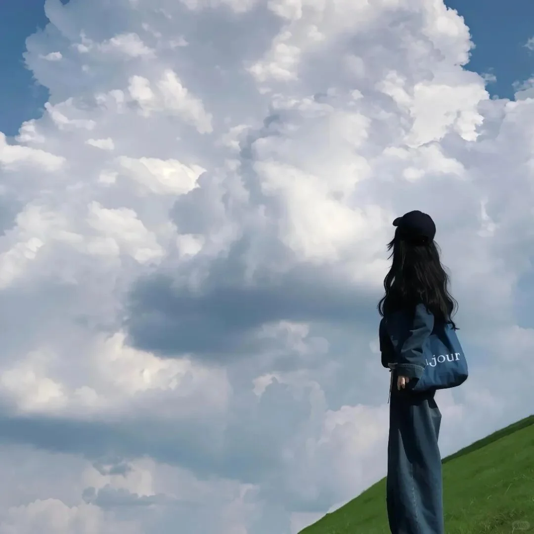 Share | 氛围感不露脸女头