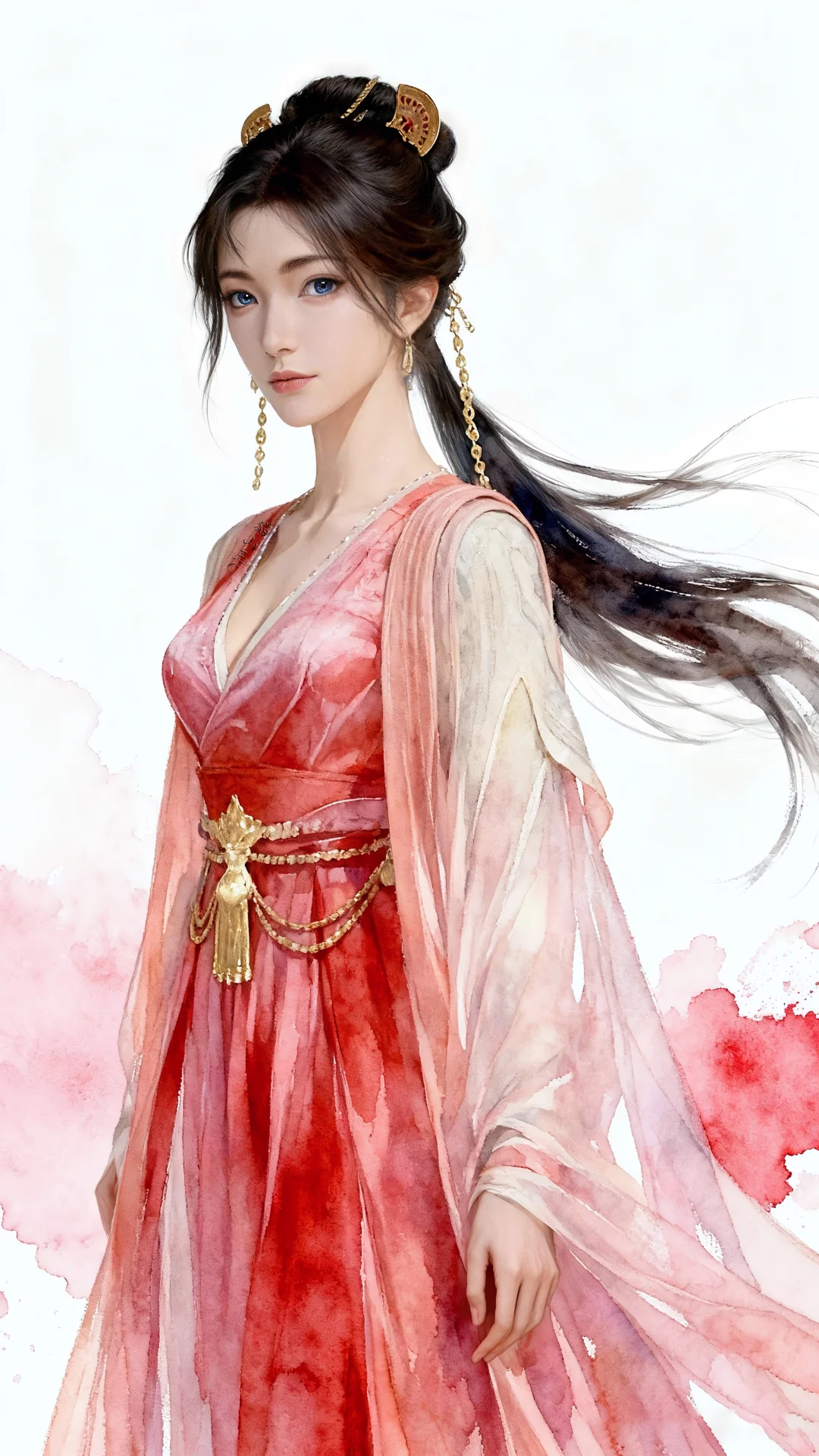 慕沛灵成为侍妾后头发都收上去了