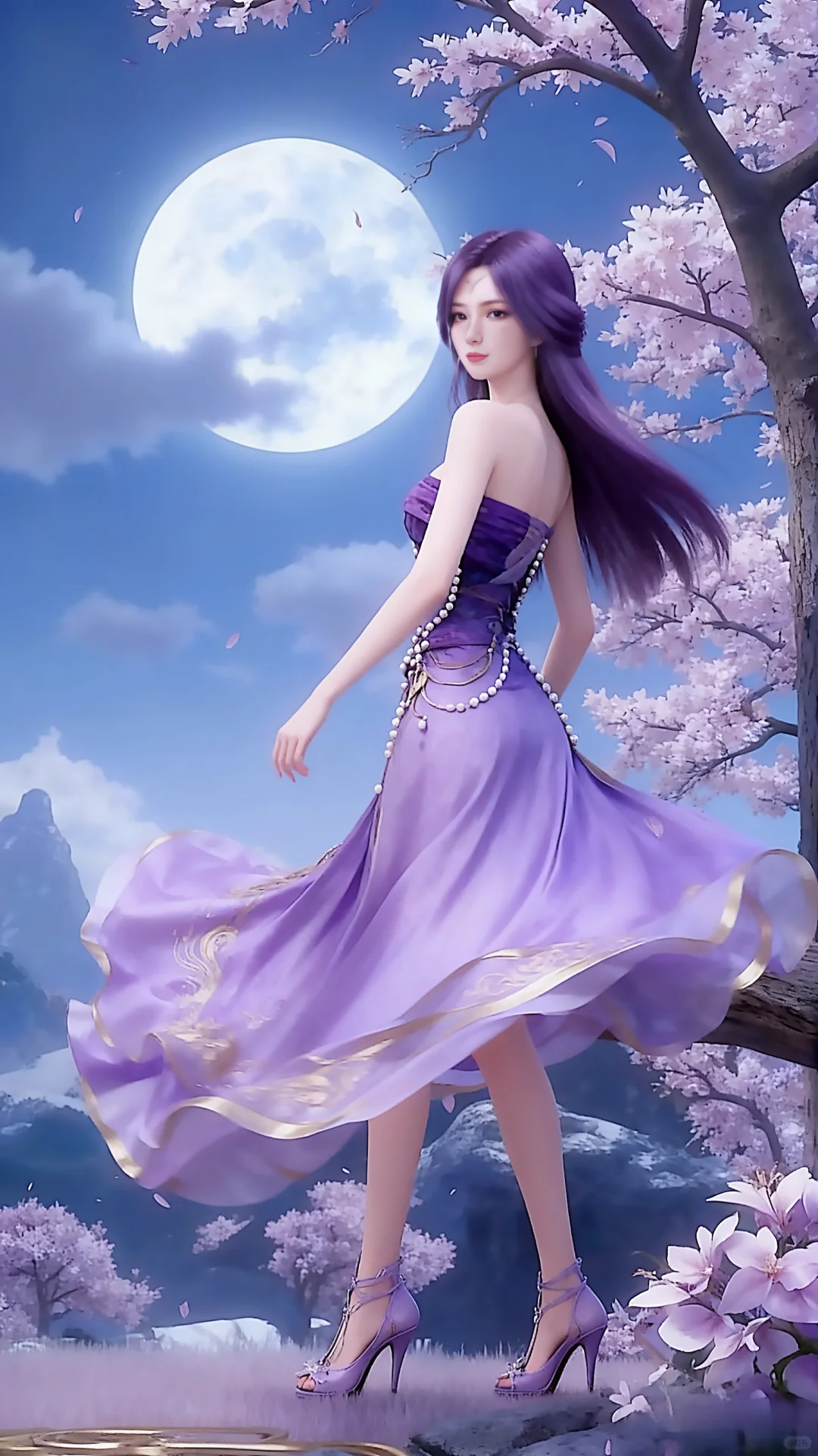 国漫女神穿上现代装安妙依