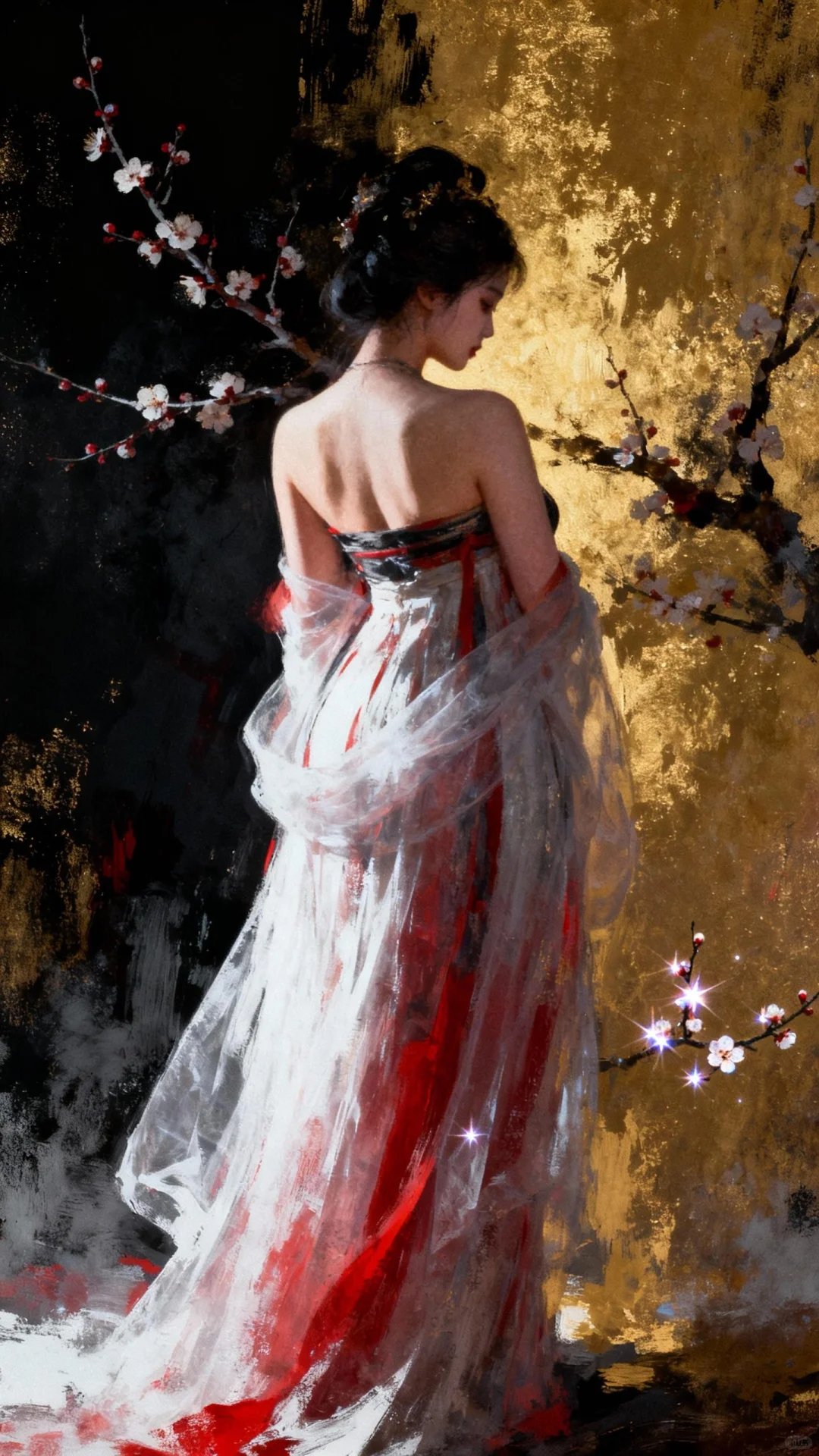 AI壁纸|梅花幽怜