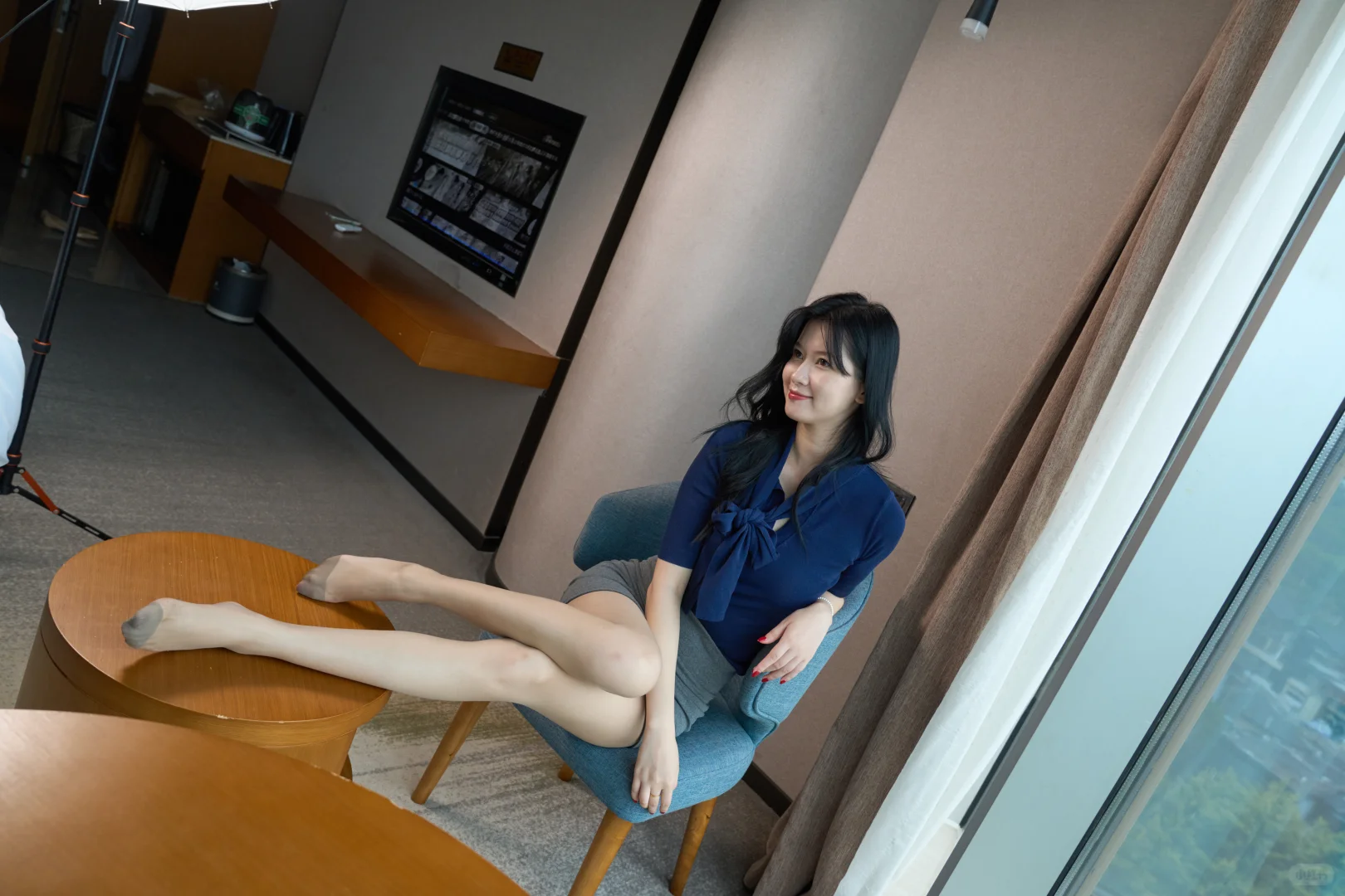 MussGirl时尚写真|丝袜大长腿