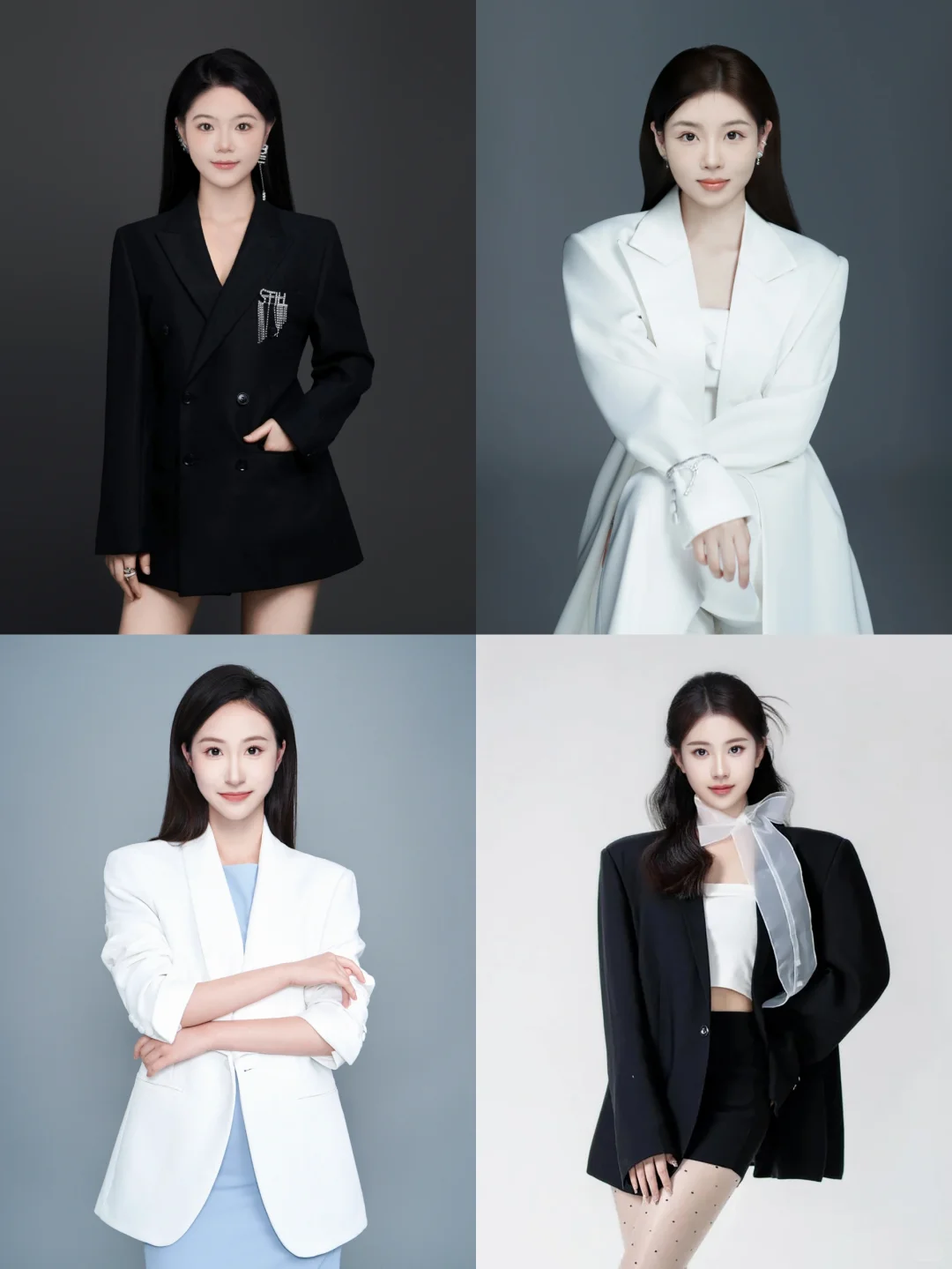 还得是黑色系形象照高级