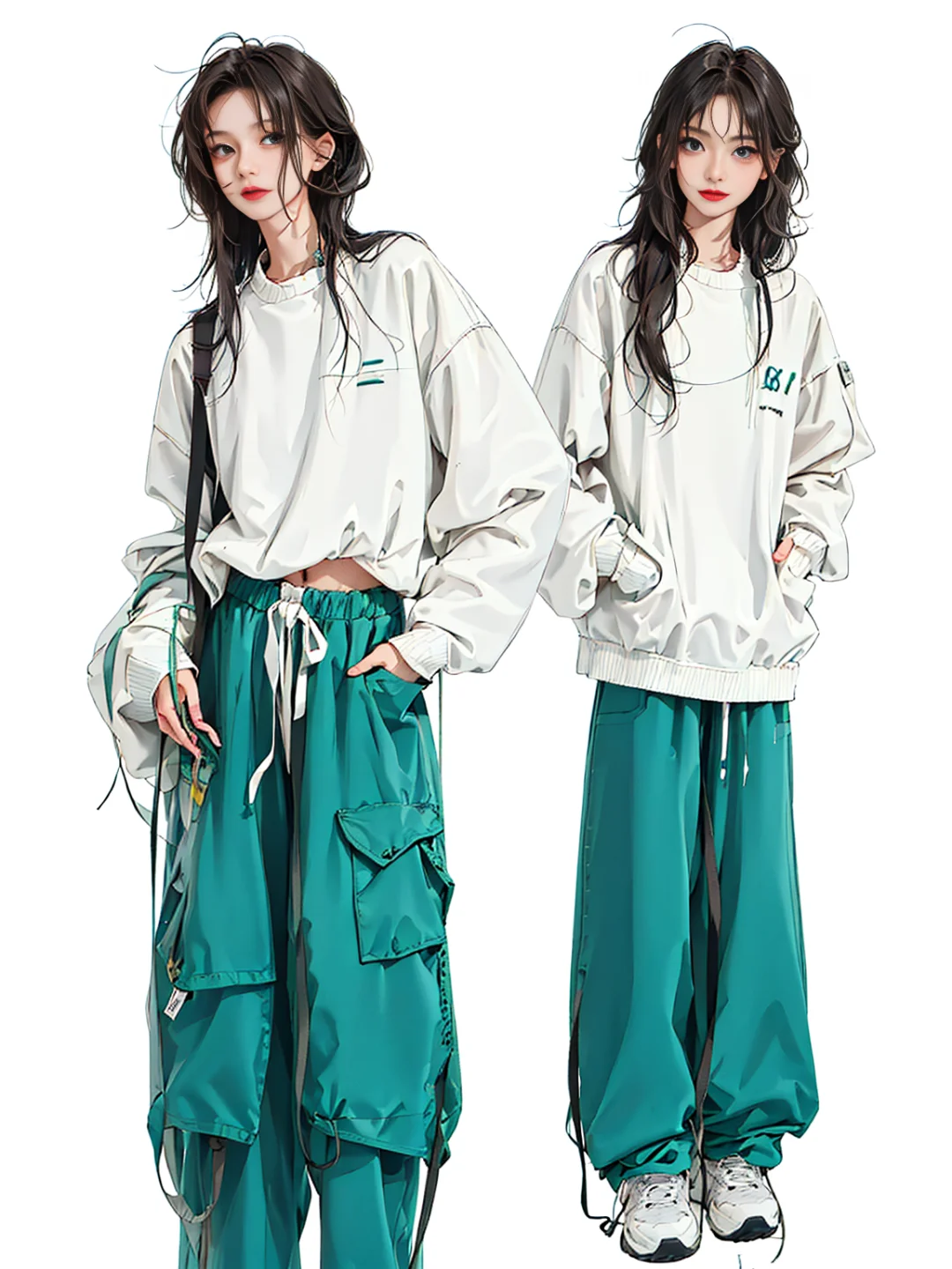 AI穿搭|今天出的图太好看了